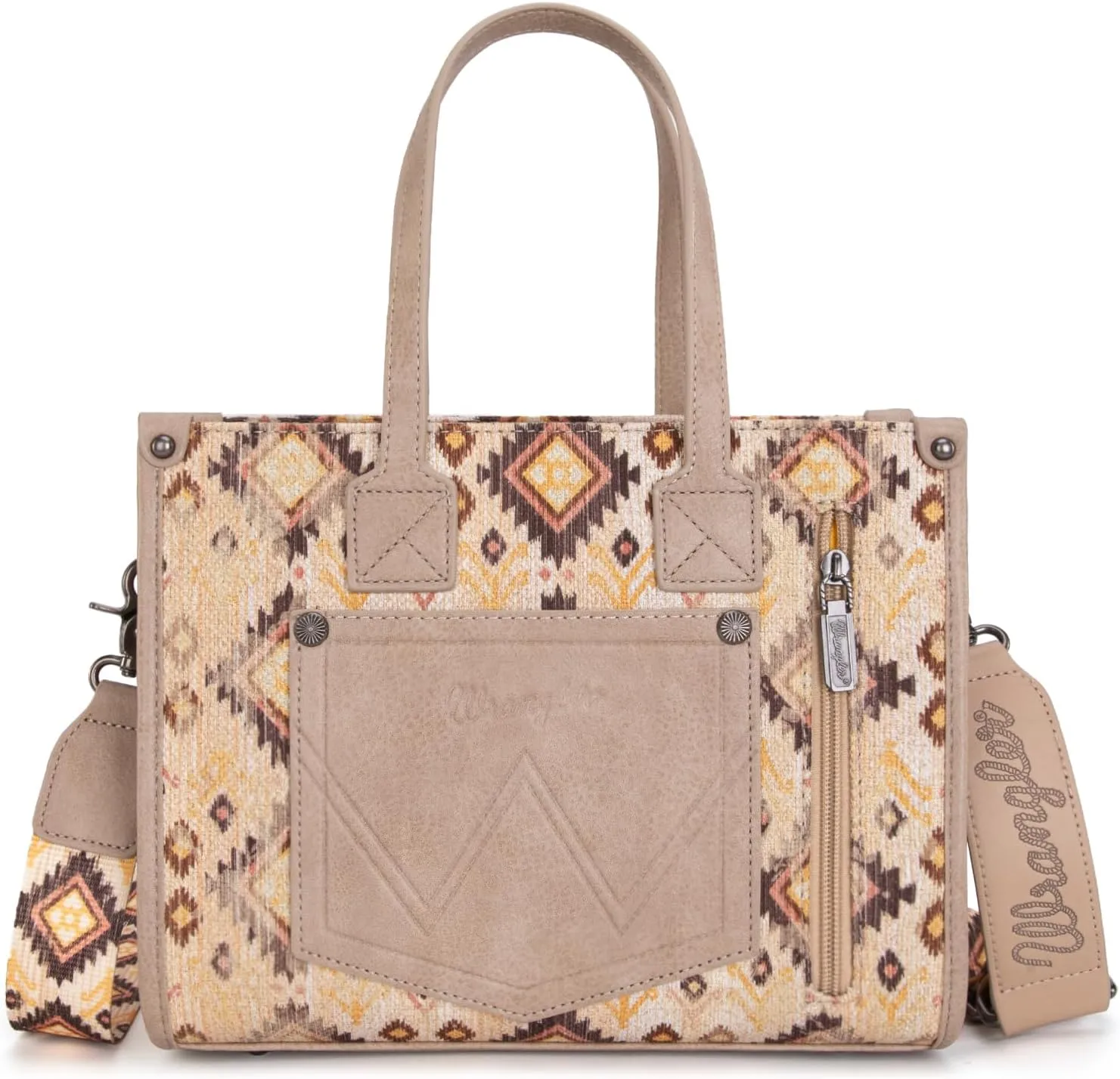 Montana West Wrangler Aztec Tote Bag for Women Western Purses and Handbags