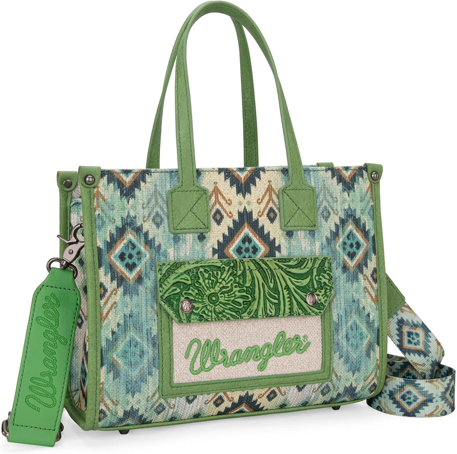 Montana West Wrangler Aztec Tote Bag for Women Western Purses and Handbags
