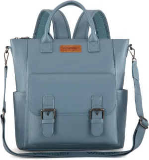Montana West Wrangler Ladies Backpack Purse Medium Fashion Backpack for Women with Removable Crossbody Shoulder Strap for Travel Work