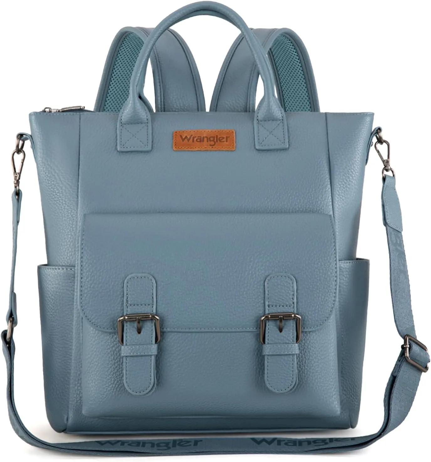 Montana West Wrangler Ladies Backpack Purse Medium Fashion Backpack for Women with Removable Crossbody Shoulder Strap for Travel Work