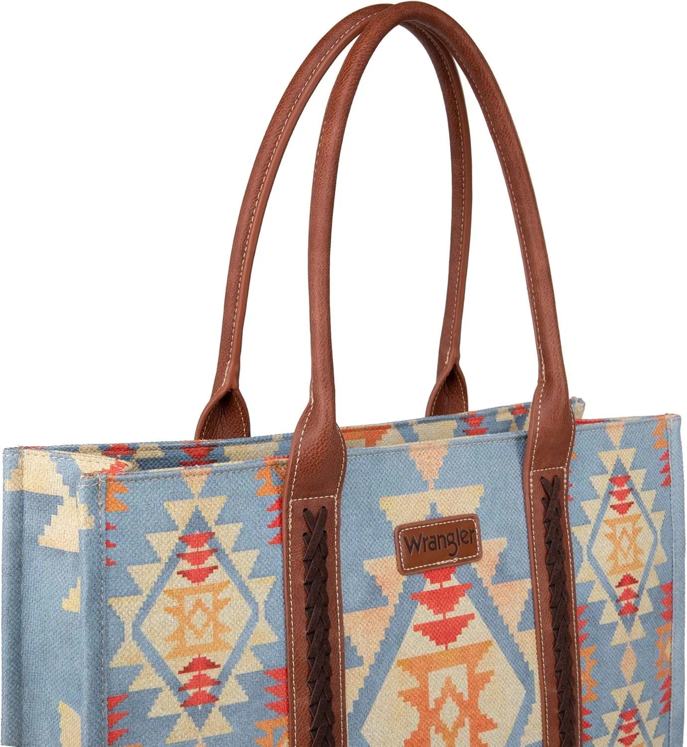 Montana West Wrangler Tote Bag for Women Western Shoulder Purses Boho Aztec Satchel Handbags