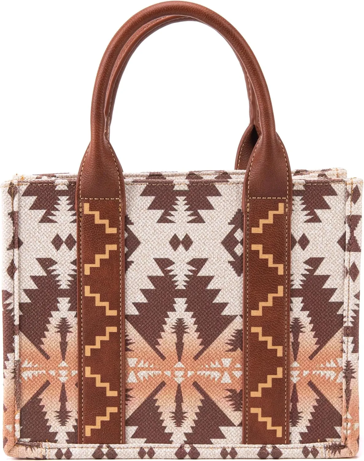 Montana West Wrangler Tote Bag for Women Western Shoulder Purses Boho Aztec Satchel Handbags