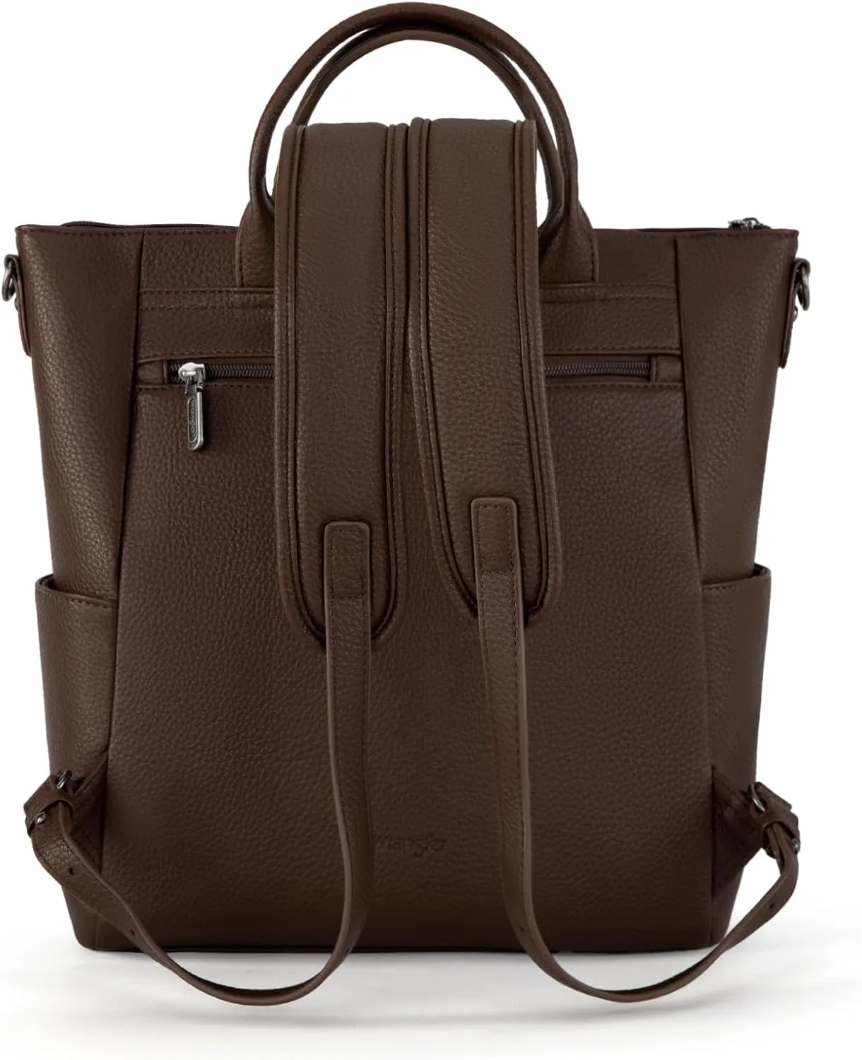 Montana West Wrangler Women's Purse Backpack Vegan Leather Backpack with Removable Crossbody Shoulder Strap for Travel Work