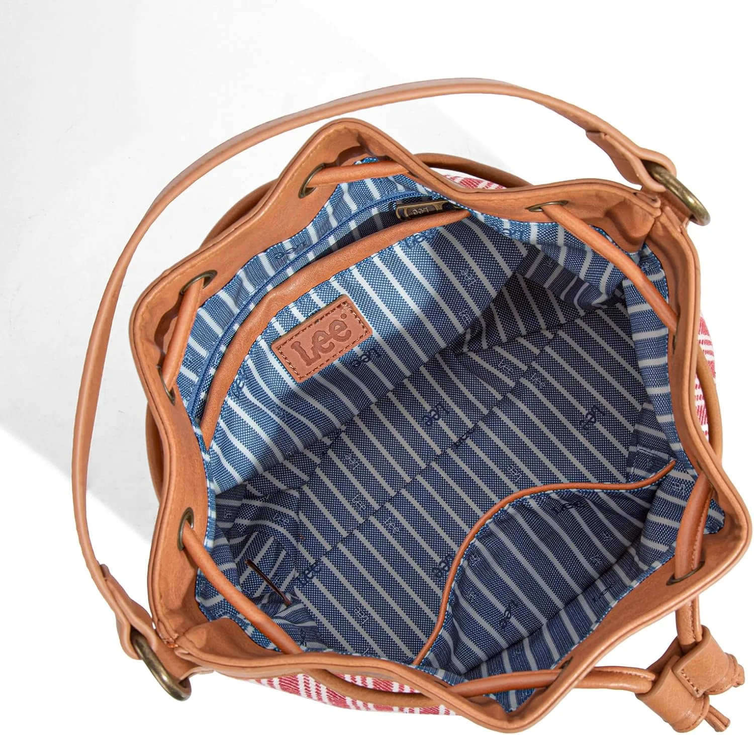Montana West X Lee Bucket Bag for Women Drawstring Hobo Crossbody Bag with Detachable Straps