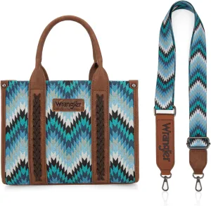 Montana West X Wrangler Tote Bag for Women Boho Aztec Shoulder Purse Top Handle Satchel Handbag