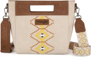 Montana West x Wrangler Western Backpack Floral Tooled Travel Bags & Purse Crossbody Purses for Women Satchel Top-handle Handbags