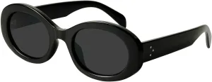 mosanana Oval Retro Trendy Sunglasses for Women 90s Style MS52371
