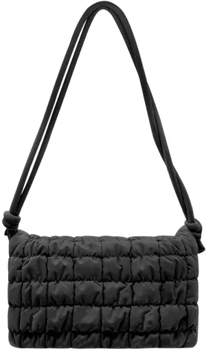 NAARIIAN Small Shoulder handbag for Women, Puffy Cute Purses Quilted Crescent Hobo Clutch Top-Handle