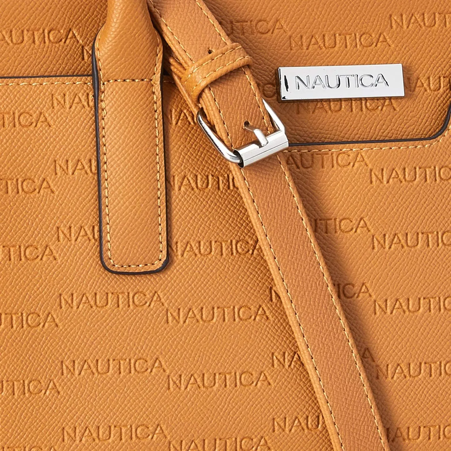 Nautica Womens Sandy Jr. Top Handel Satchel with Removable Crossbody Strap