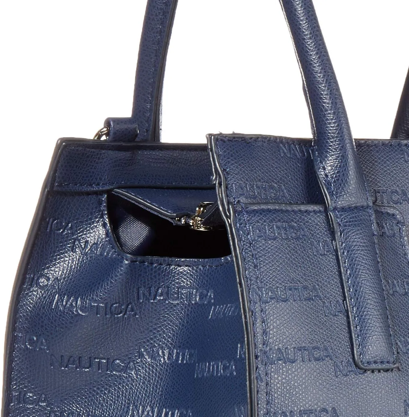 Nautica Womens Sandy Jr. Top Handel Satchel with Removable Crossbody Strap