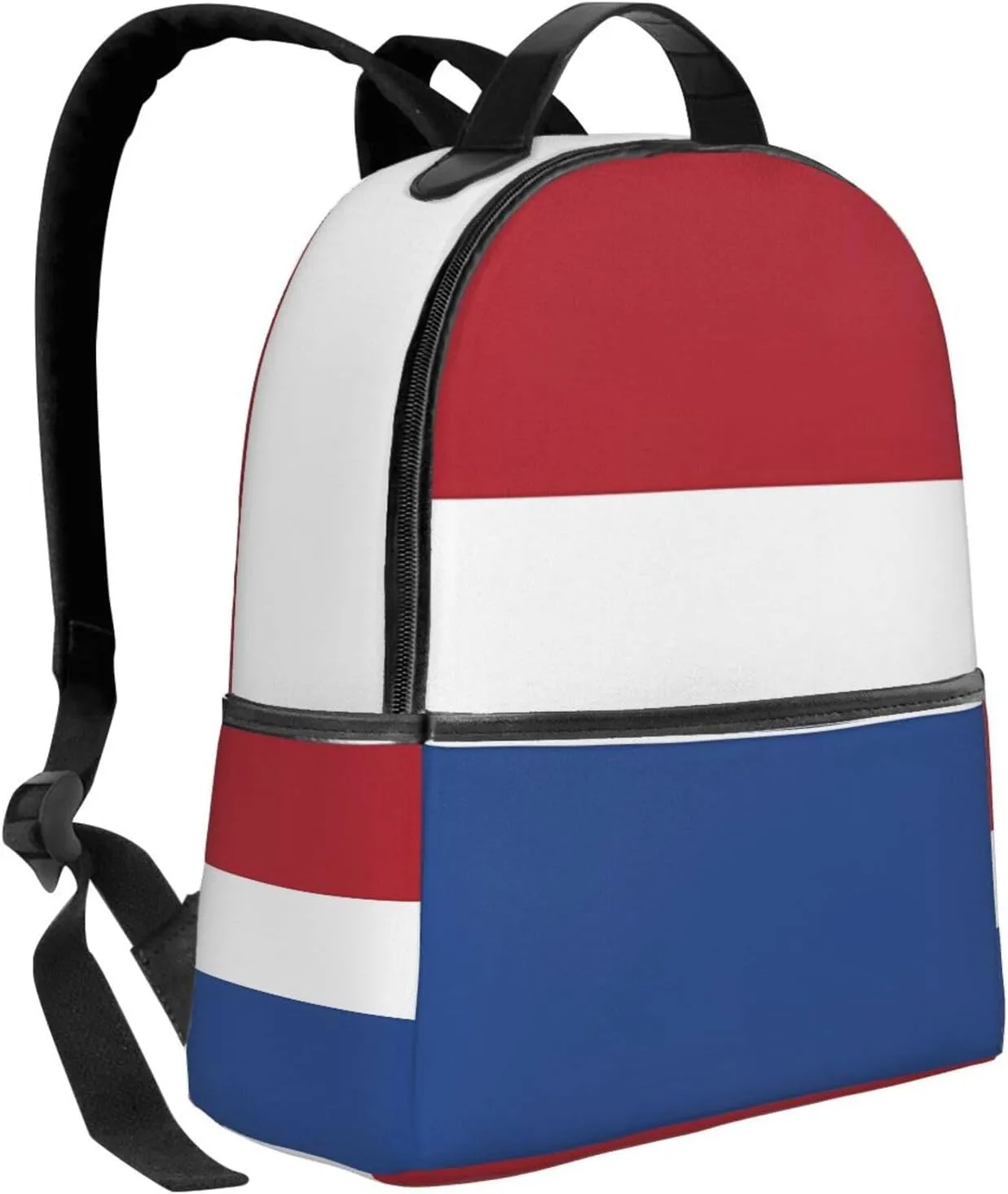 Netherlands Holland Flag Casual Backpacks Laptop Backpack Carry-on Daypack Sports Travel Rucksack Lightweight Working Bag for Outdoor Hiking Cycling Walking
