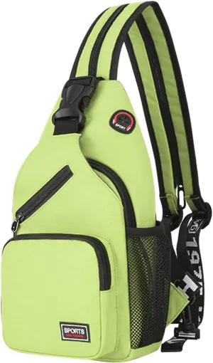 New Women Chest Bag Large Capacity Backpack Casual Messenger Bags Crossbody Bag Versatile Bags Women (Green, One Size)