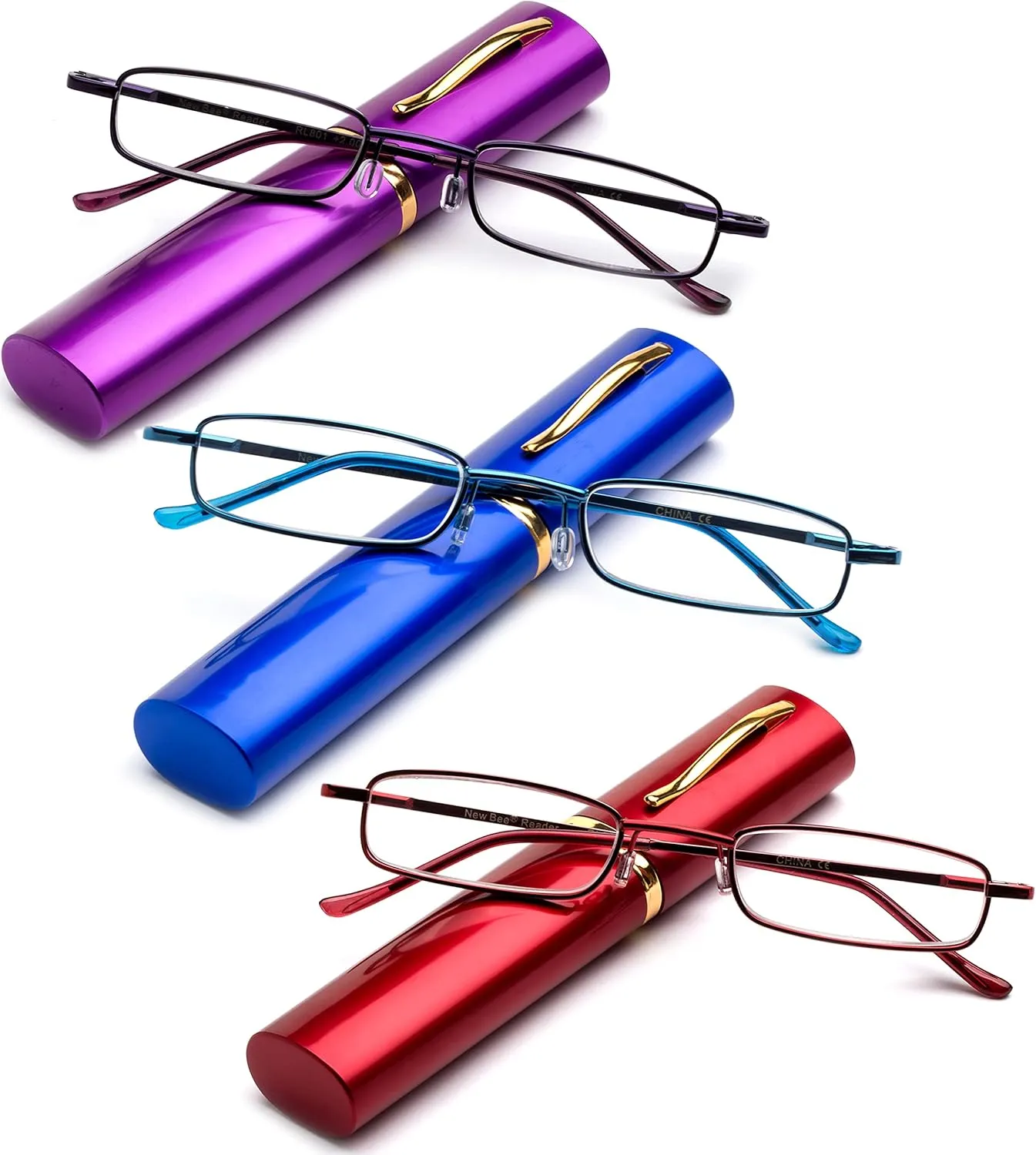 Newbee Fashion Tube Reader Pocket Readers Ultra Compact Reader in Fashion Color