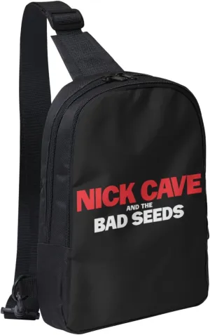 Nick Music Cave Crossbody Bag for Women Men Travel Small Shoulder Bags Waterproof Sling Backpack