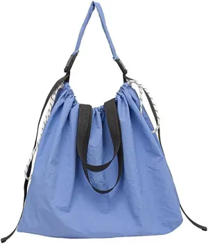 Nylon Tote Shoulder Bag for Women Large Crossbody Handbag Casual Hobo Purse for Shopping Work Travel Gym Commuting