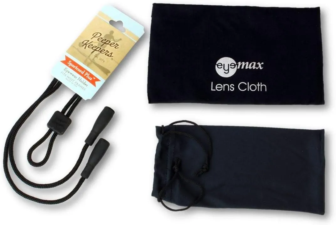 Oakley Fives Squared OO9238 Sunglasses Bundle with original case, and accessories (5 items)