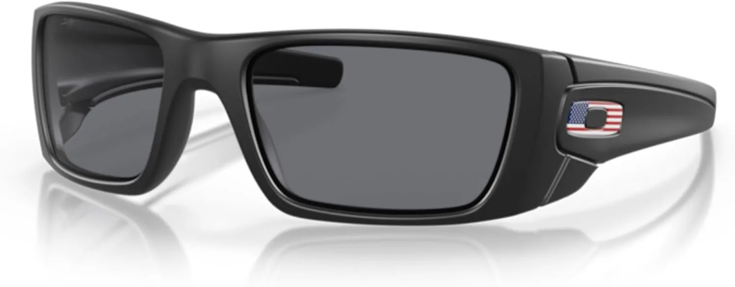Oakley Fuel Cell OO9096 Rectangular Sunglasses For Men   BUNDLE Leash   BUNDLE with Designer iWear Eyewear Kit