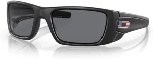 Oakley Fuel Cell OO9096 Rectangular Sunglasses For Men   BUNDLE Leash   BUNDLE with Designer iWear Eyewear Kit