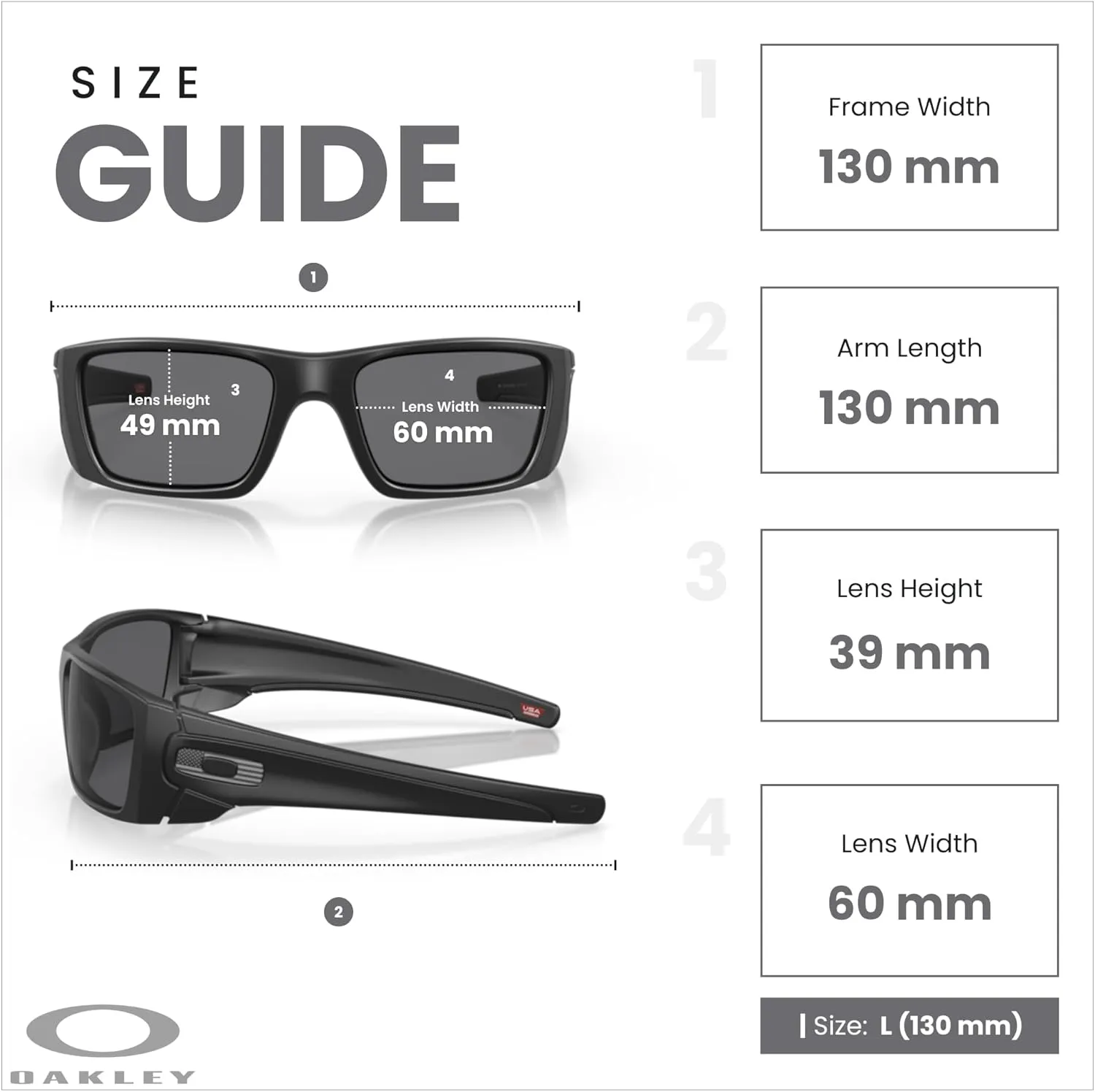 Oakley Fuel Cell OO9096 Rectangular Sunglasses For Men   BUNDLE Leash   BUNDLE with Designer iWear Eyewear Kit