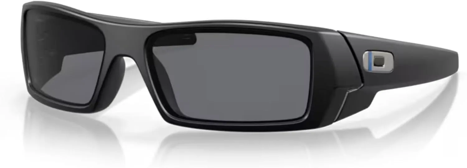Oakley Gascan OO9014 Rectangular Sunglasses For Men   BUNDLE Leash   BUNDLE with Designer iWear Care Kit