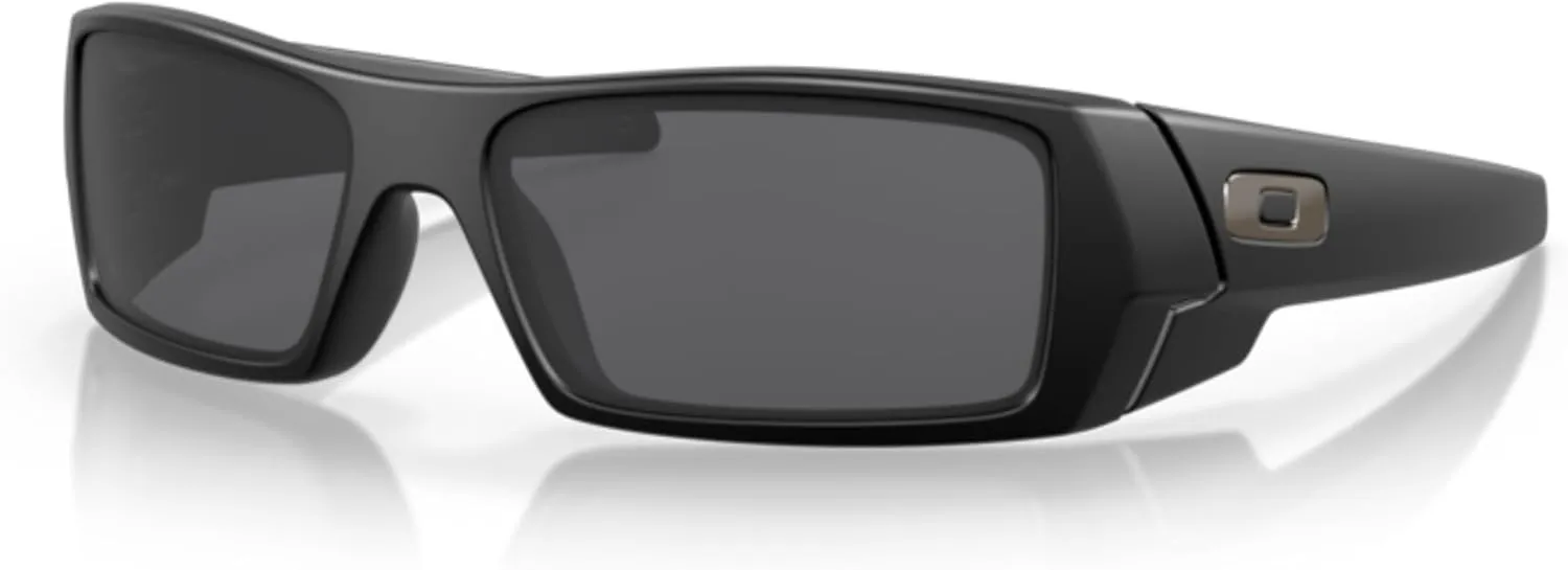 Oakley Gascan OO9014 Rectangular Sunglasses For Men   BUNDLE Leash   BUNDLE with Designer iWear Care Kit
