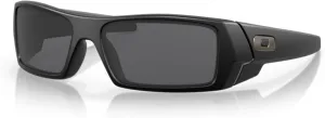 Oakley Gascan OO9014 Rectangular Sunglasses For Men   BUNDLE Leash   BUNDLE with Designer iWear Care Kit