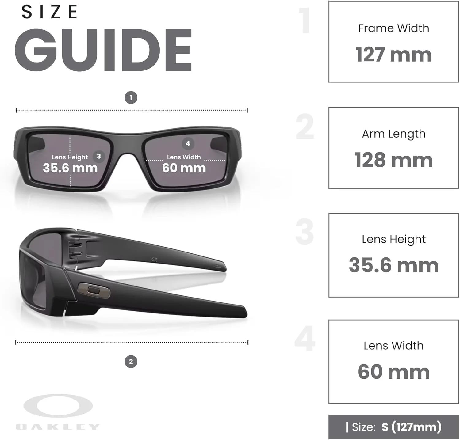 Oakley Gascan OO9014 Rectangular Sunglasses For Men   BUNDLE Leash   BUNDLE with Designer iWear Care Kit