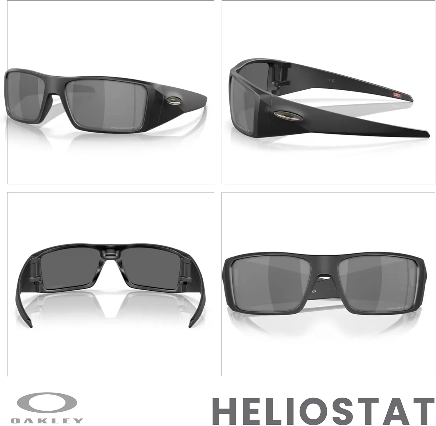 Oakley Heliostat OO9231 Rectangular Sunglasses for Men   BUNDLE Accessory Leash   Designer iWear Kit