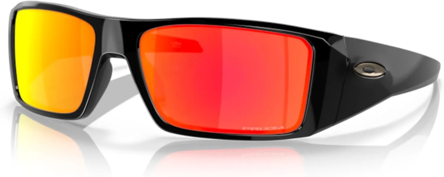 Oakley Heliostat OO9231 Rectangular Sunglasses for Men   BUNDLE Accessory Leash   Designer iWear Kit