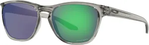 Oakley Man Sunglasses Grey Ink Frame, Prizm Jade Lenses, 56MM