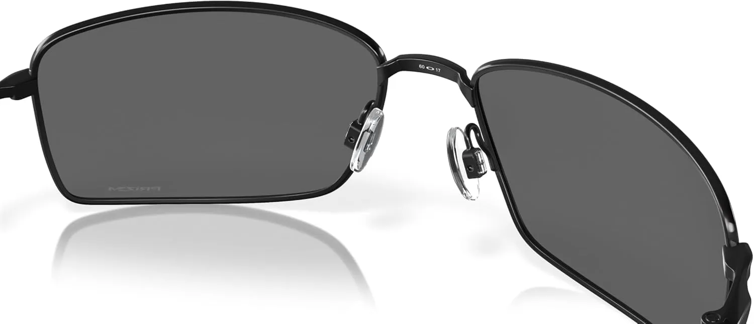 Oakley Men's OO4075 Square Wire Rectangular Metal Sunglasses