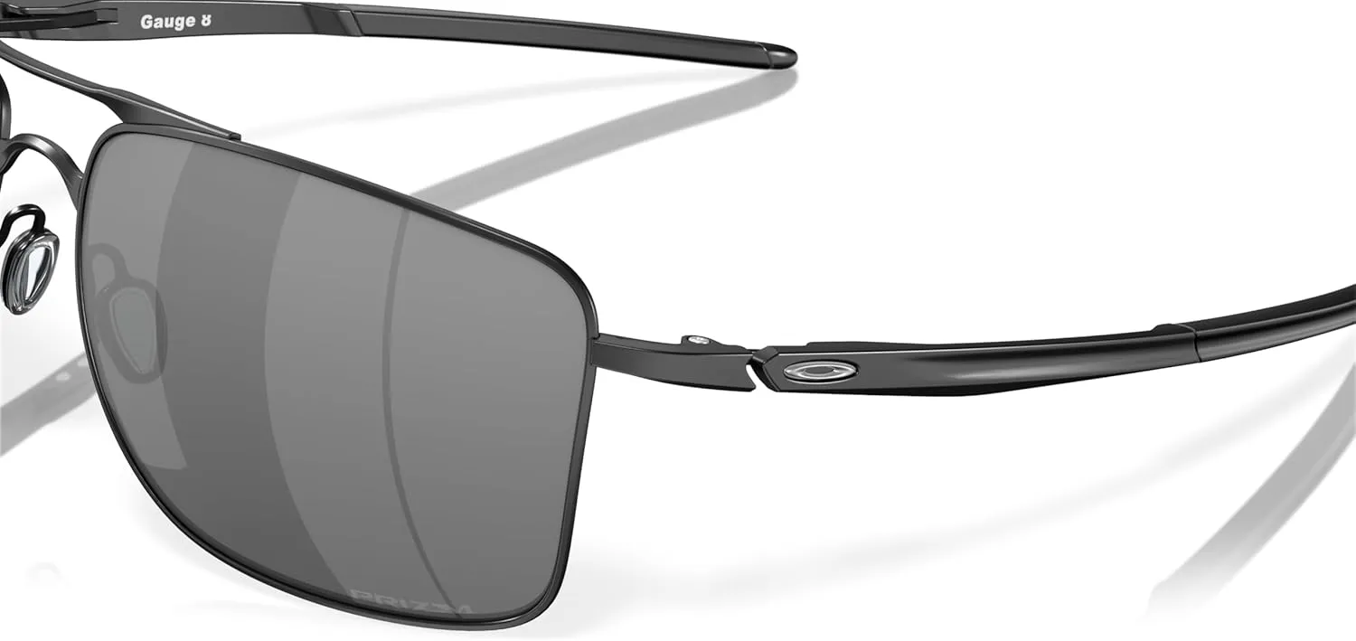 Oakley Men's Oo4124 Gauge 8 Rectangular Sunglasses