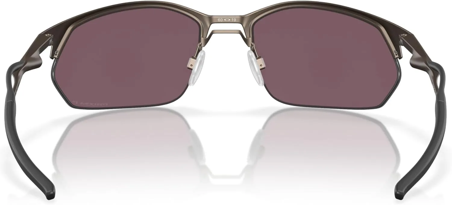 Oakley Men's Oo4145 Wire Tap 2.0 Rectangular Sunglasses