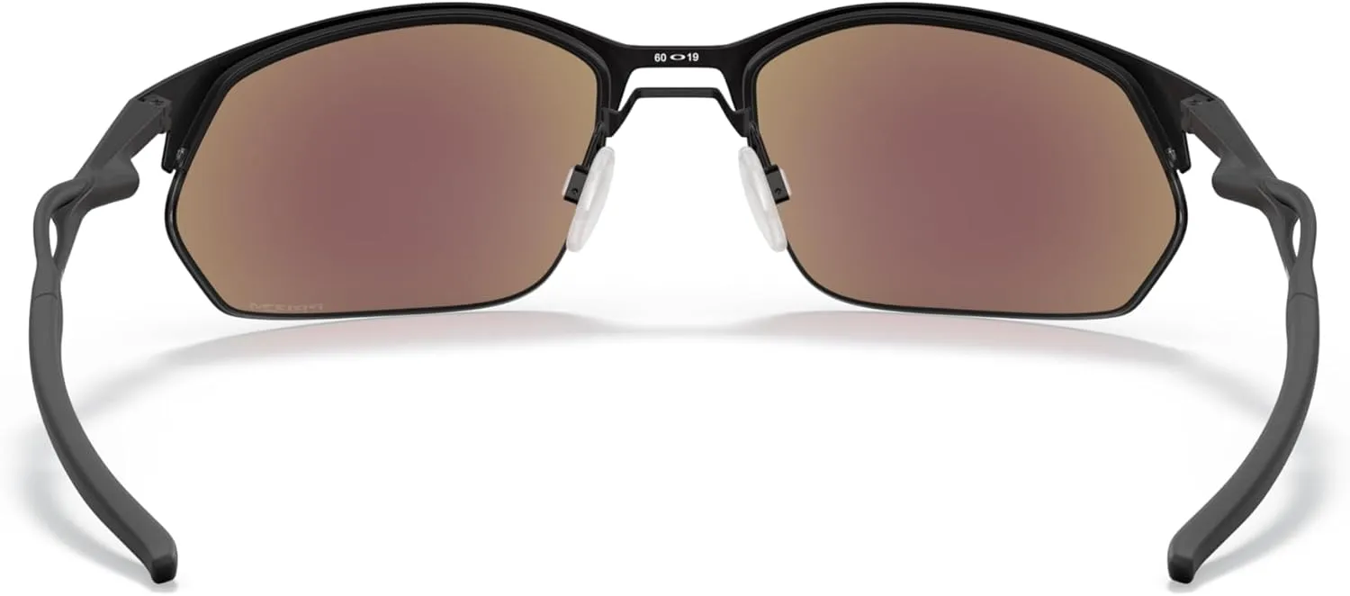 Oakley Men's Oo4145 Wire Tap 2.0 Rectangular Sunglasses