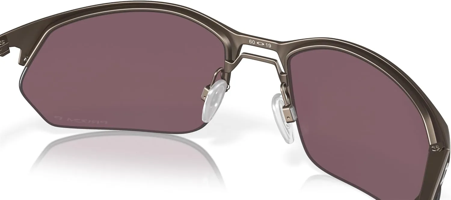 Oakley Men's Oo4145 Wire Tap 2.0 Rectangular Sunglasses