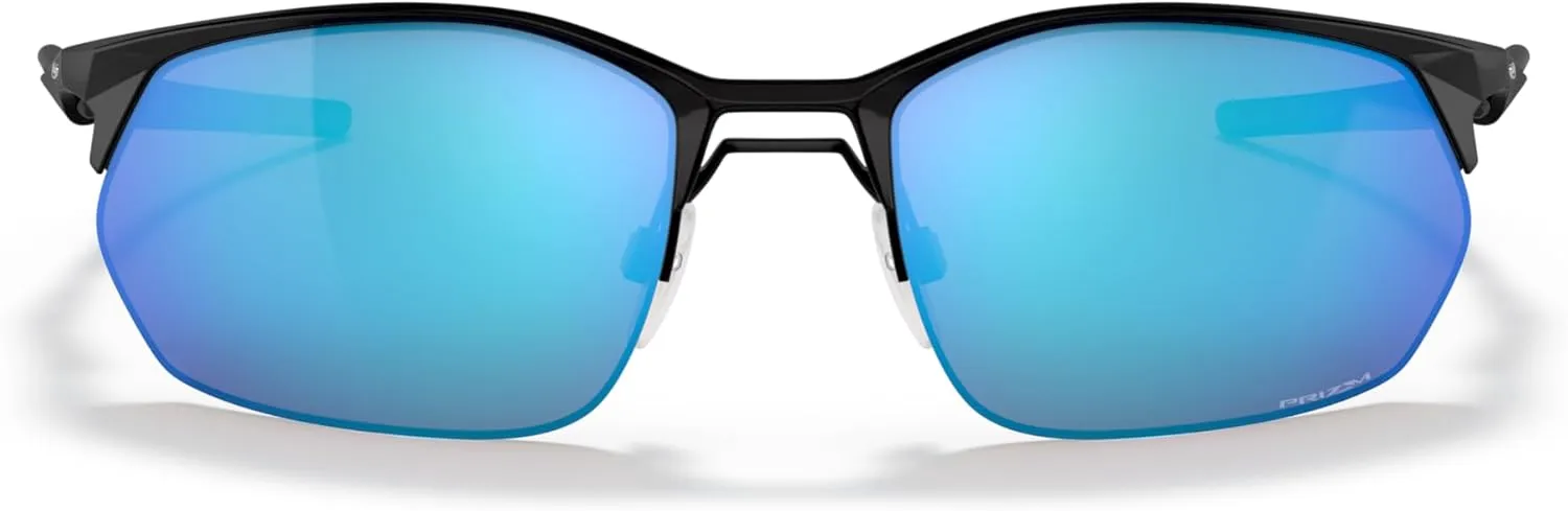 Oakley Men's Oo4145 Wire Tap 2.0 Rectangular Sunglasses