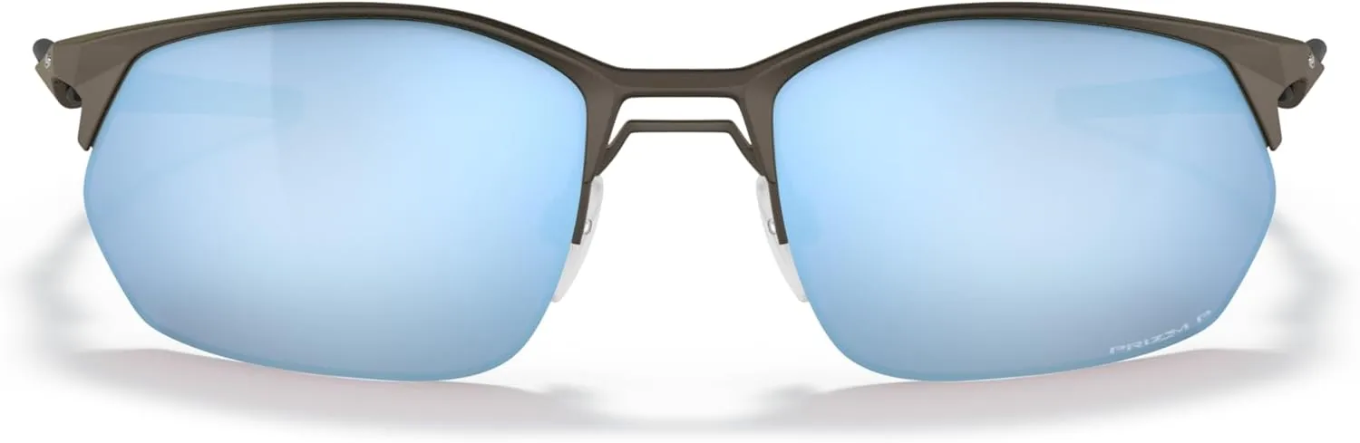 Oakley Men's Oo4145 Wire Tap 2.0 Rectangular Sunglasses