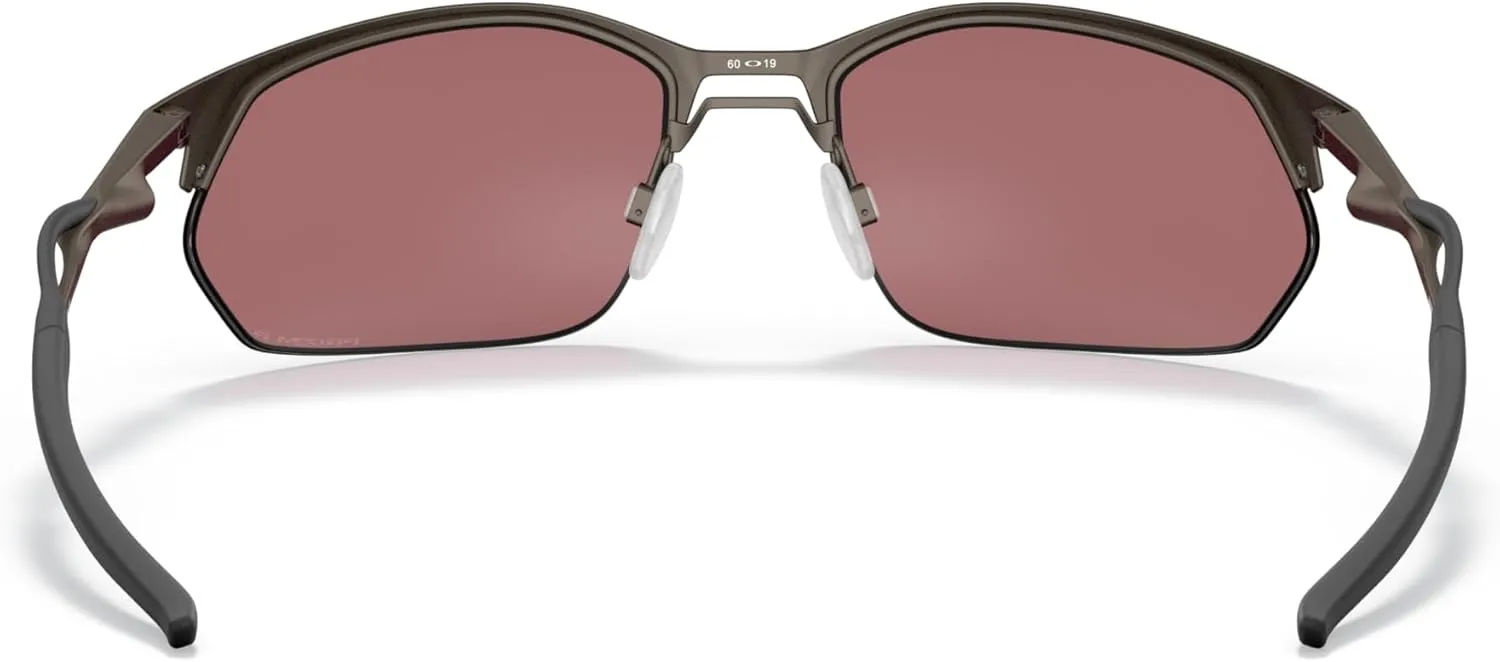 Oakley Men's Oo4145 Wire Tap 2.0 Rectangular Sunglasses