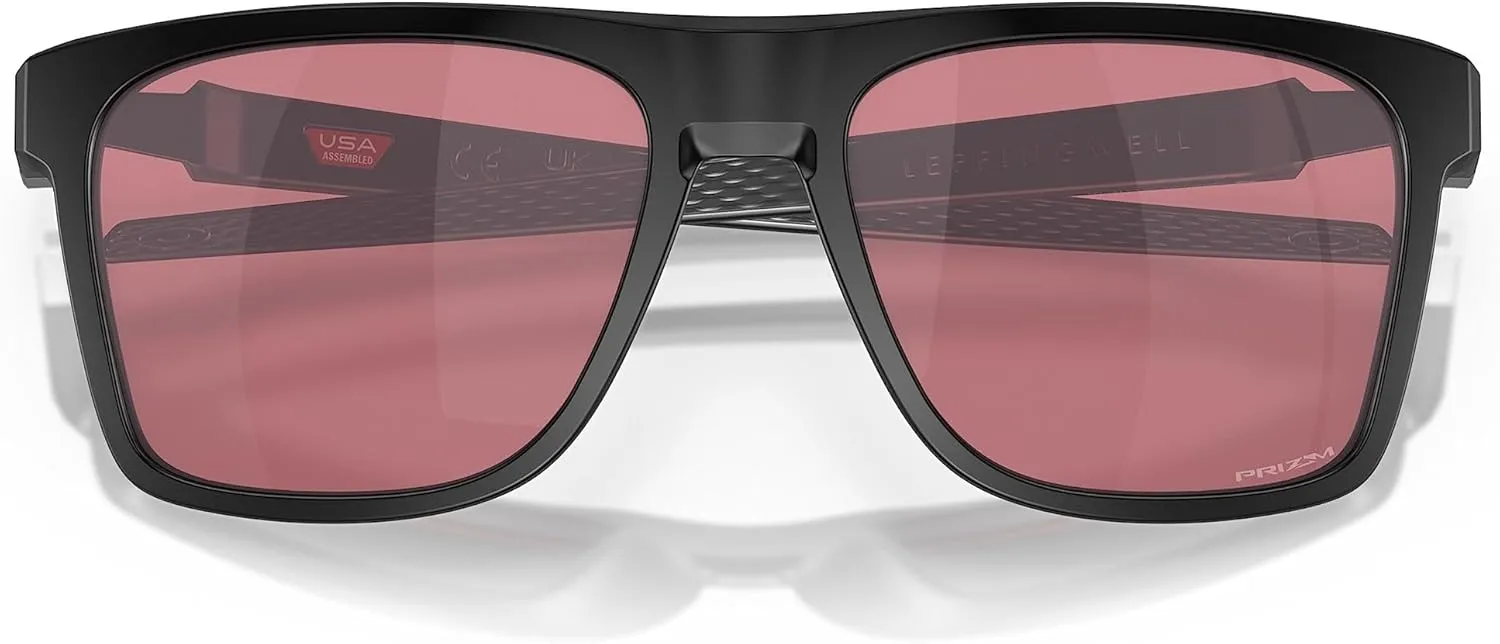 Oakley Men's Oo9100 Leffingwell Rectangular Sunglasses