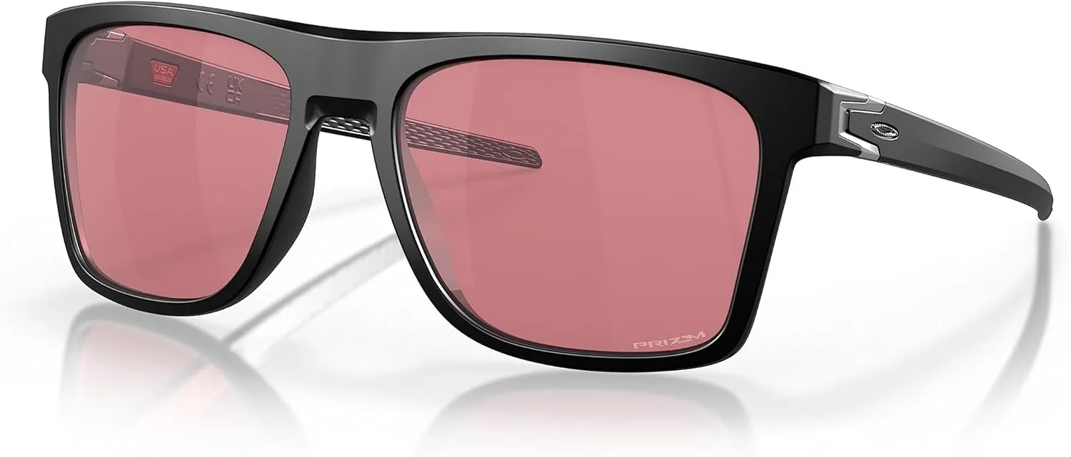 Oakley Men's Oo9100 Leffingwell Rectangular Sunglasses
