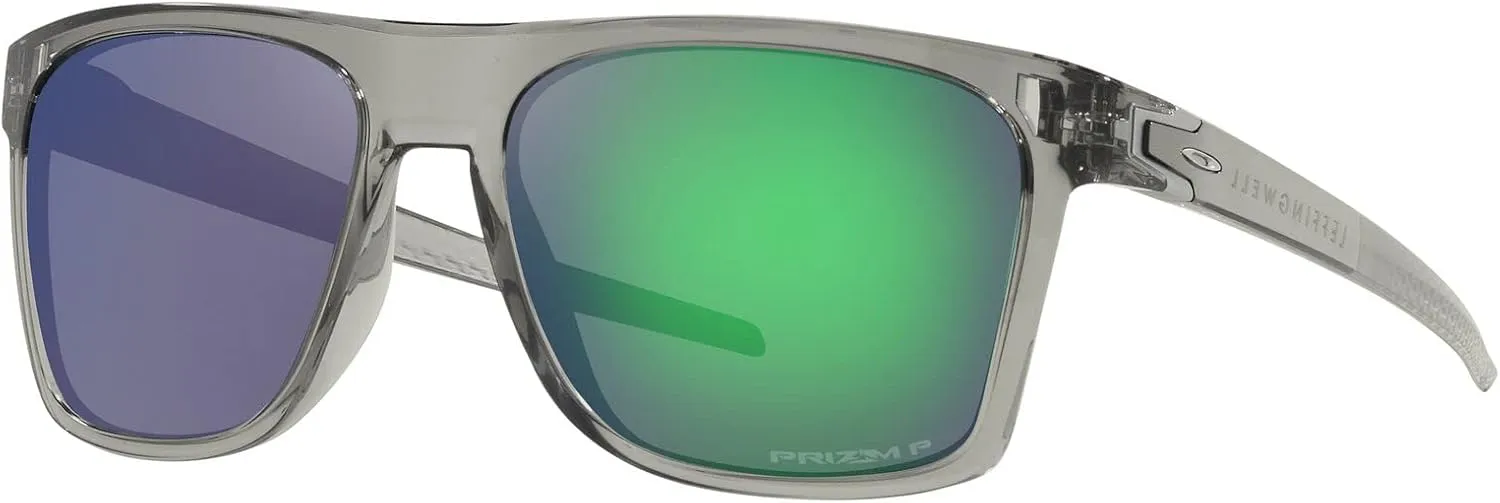 Oakley Men's Oo9100 Leffingwell Rectangular Sunglasses
