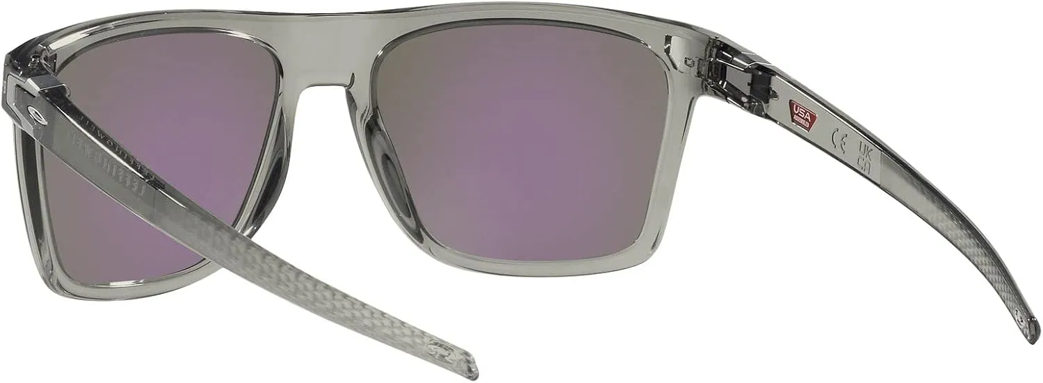 Oakley Men's Oo9100 Leffingwell Rectangular Sunglasses