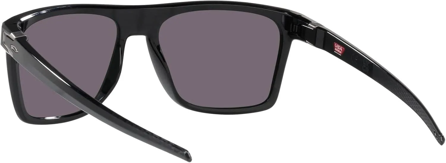 Oakley Men's Oo9100 Leffingwell Rectangular Sunglasses