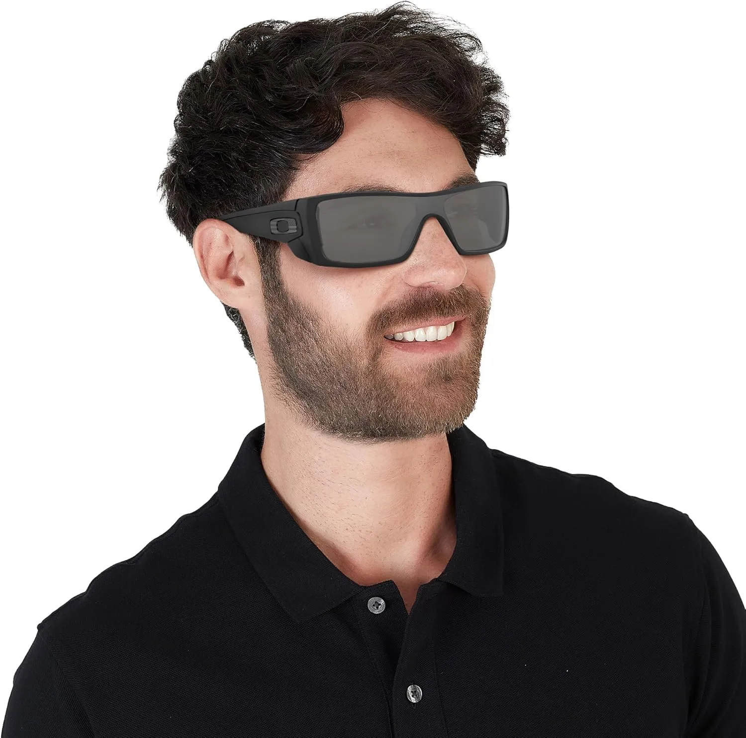 Oakley Men's OO9101 Batwolf Rectangular Sunglasses
