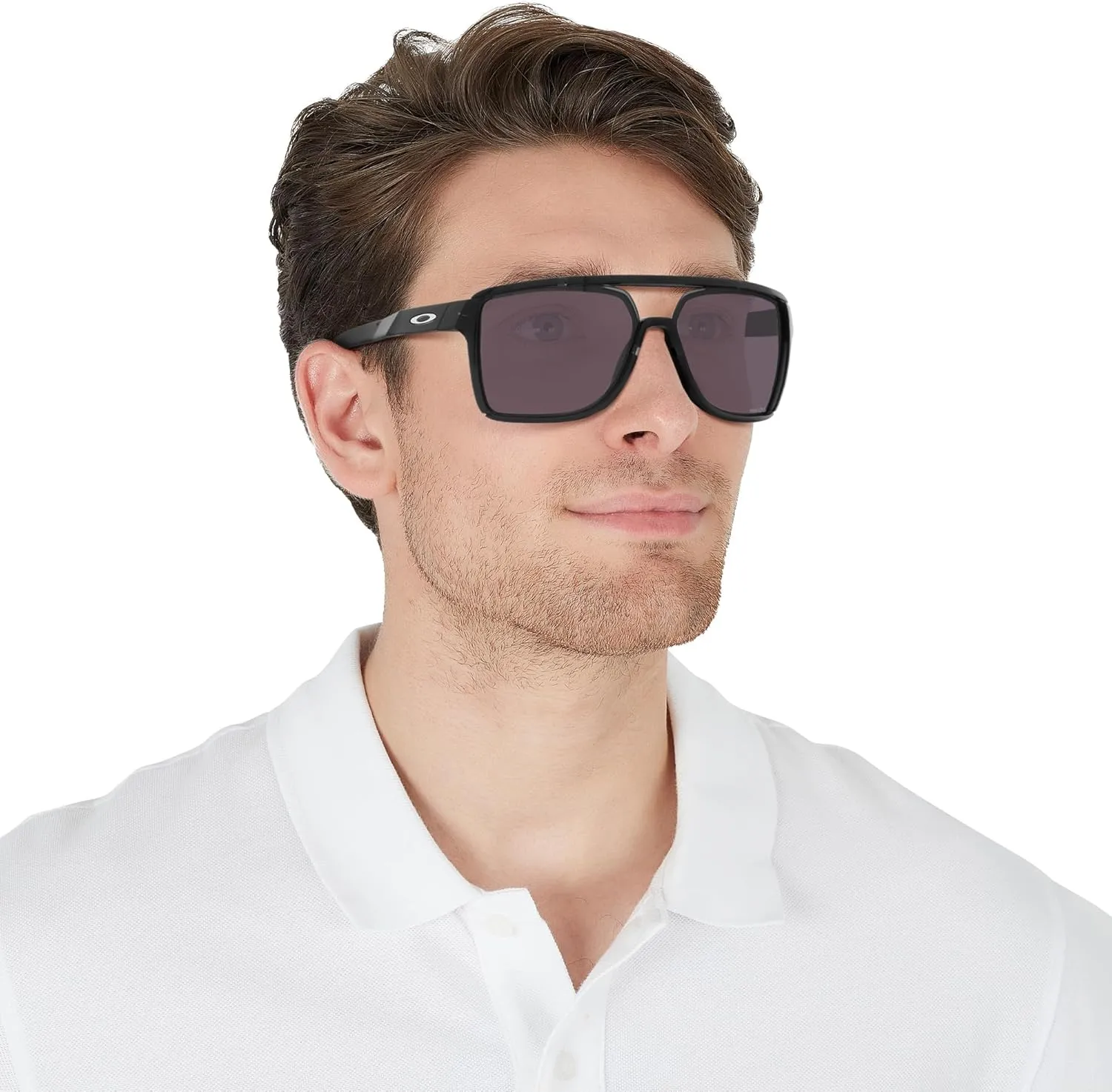Oakley Men's Oo9147 Castel Rectangular Sunglasses