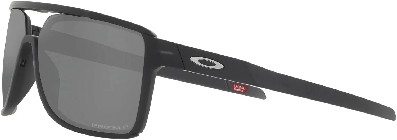 Oakley Men's Oo9147 Castel Rectangular Sunglasses