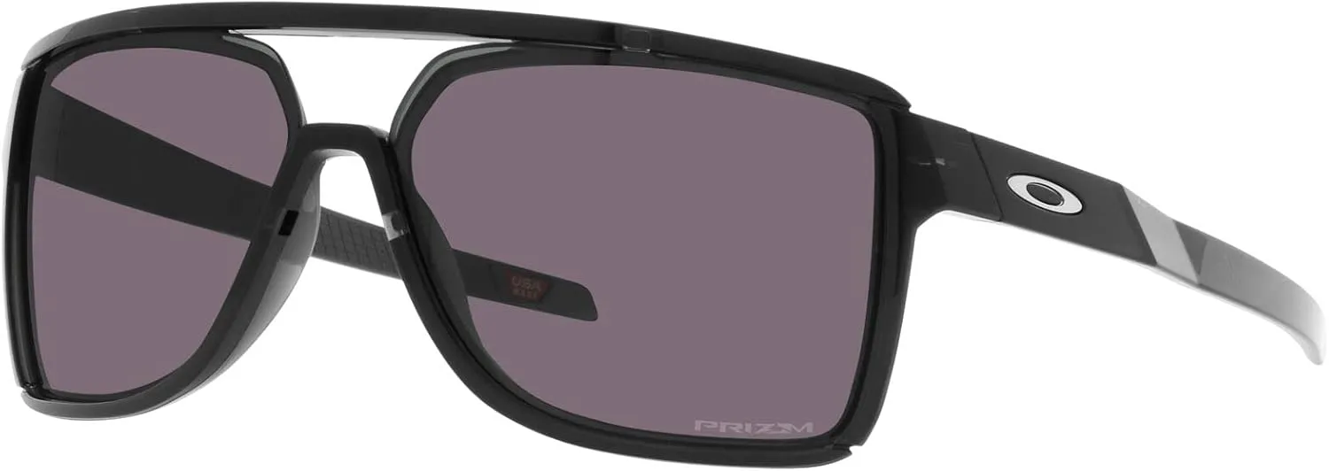 Oakley Men's Oo9147 Castel Rectangular Sunglasses