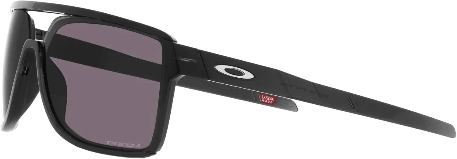 Oakley Men's Oo9147 Castel Rectangular Sunglasses