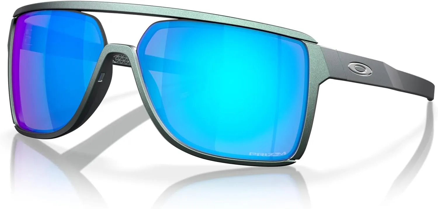 Oakley Men's Oo9147 Castel Rectangular Sunglasses