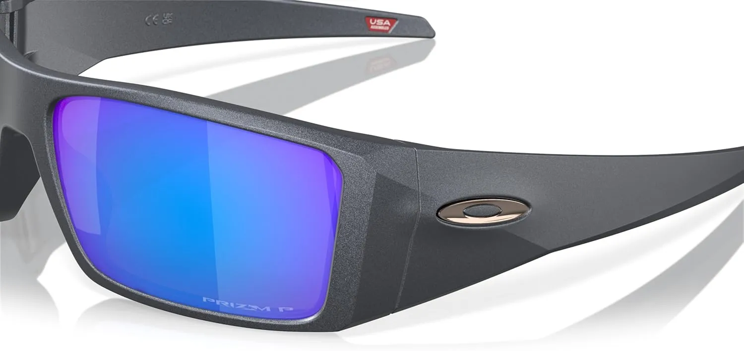 Oakley Men's OO9231 Heliostat Rectangular Sunglasses